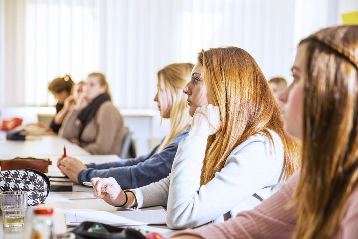 Schüler der Schwandorfer Berufsfachschule