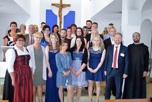(Krankenhaus St. Barbara Schwandorf ) Gruppenbild Jahrgang